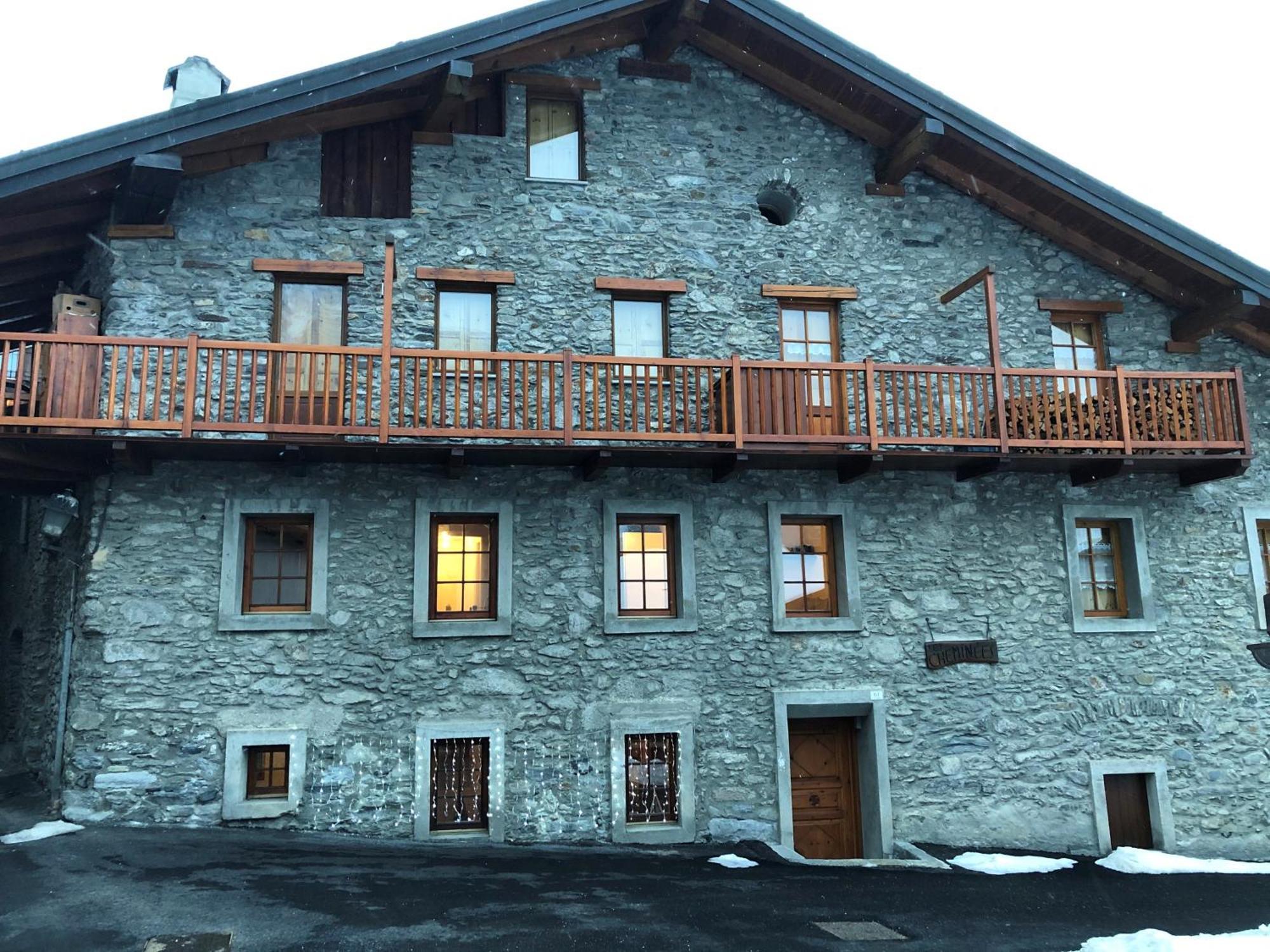 Les Cheminees Apartamento La Thuile Exterior foto